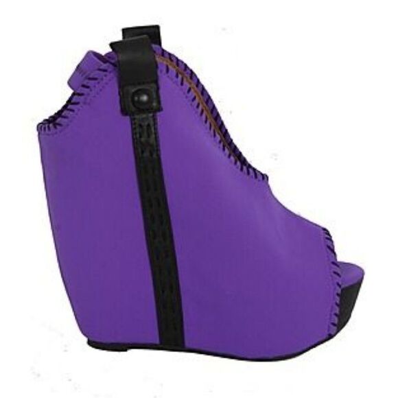 Jeffrey Campbell Kelsey Bootie Platform Shoes - Picture 1 of 8